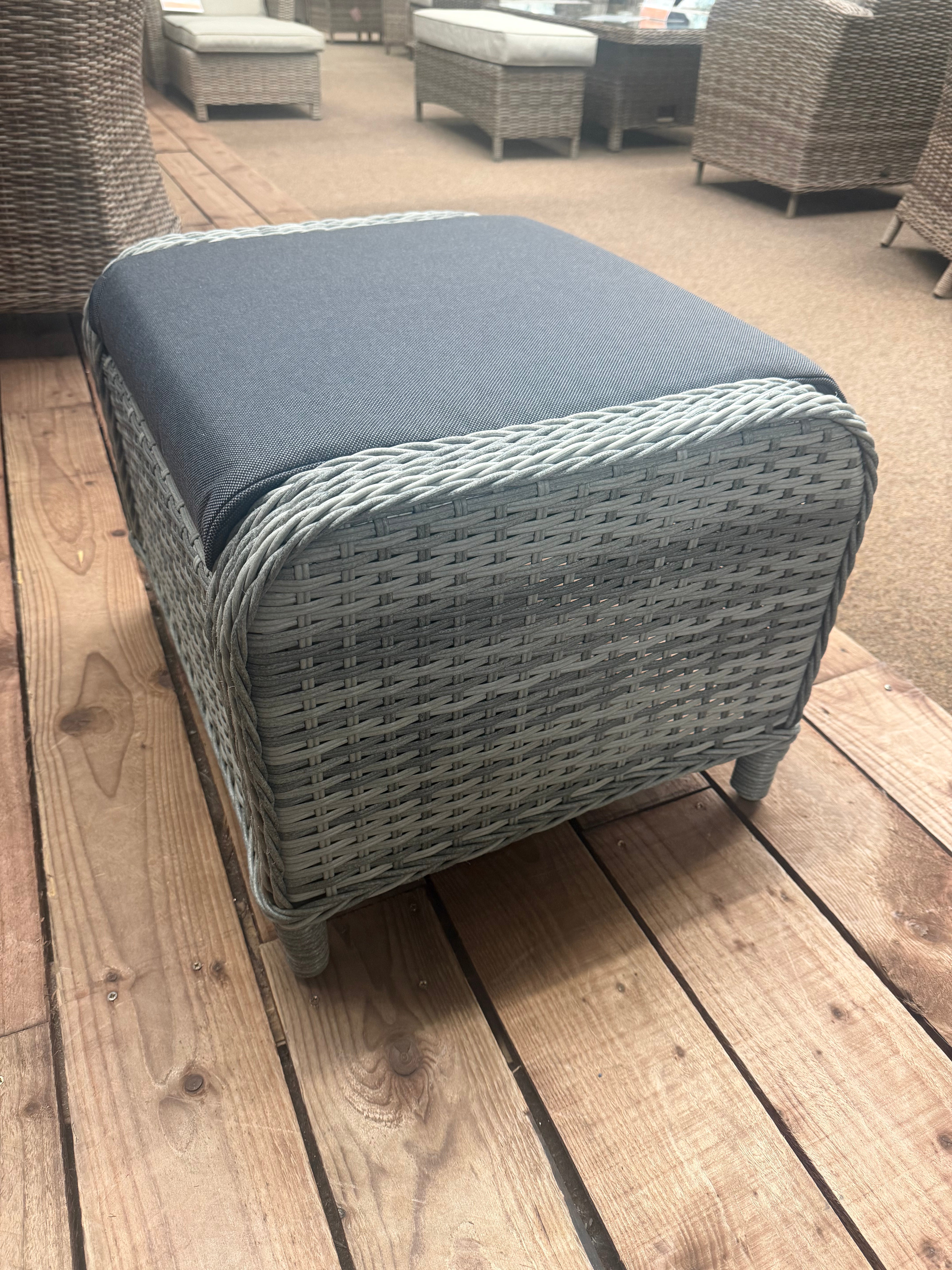 Club Outdoor Medium Footstool  | Harbo