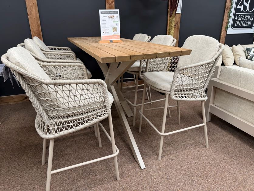 EX-DISPLAY - Tramonti Luxury Outdoor Bar Set | 4 Seasons Outdoor