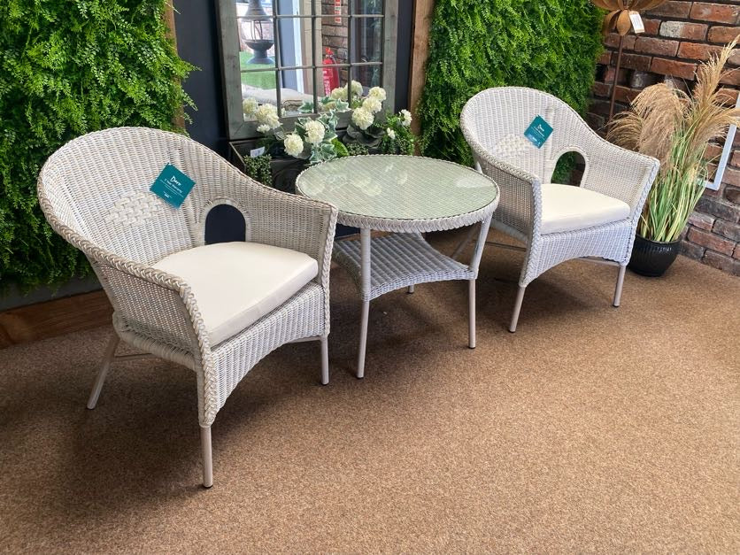 Cebu Bistro Set (Oakley Canvas Cushions) - By Daro