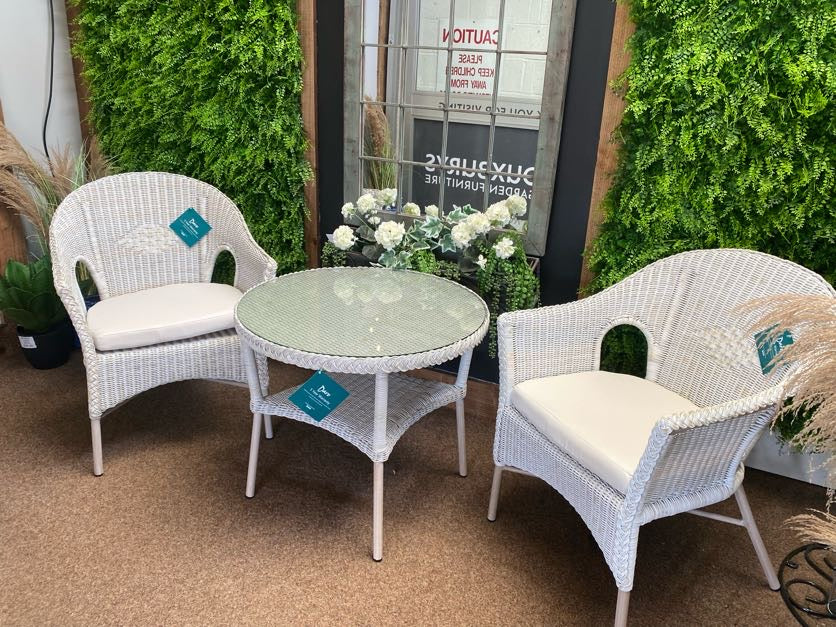 Cebu Bistro Set (Oakley Canvas Cushions) - By Daro