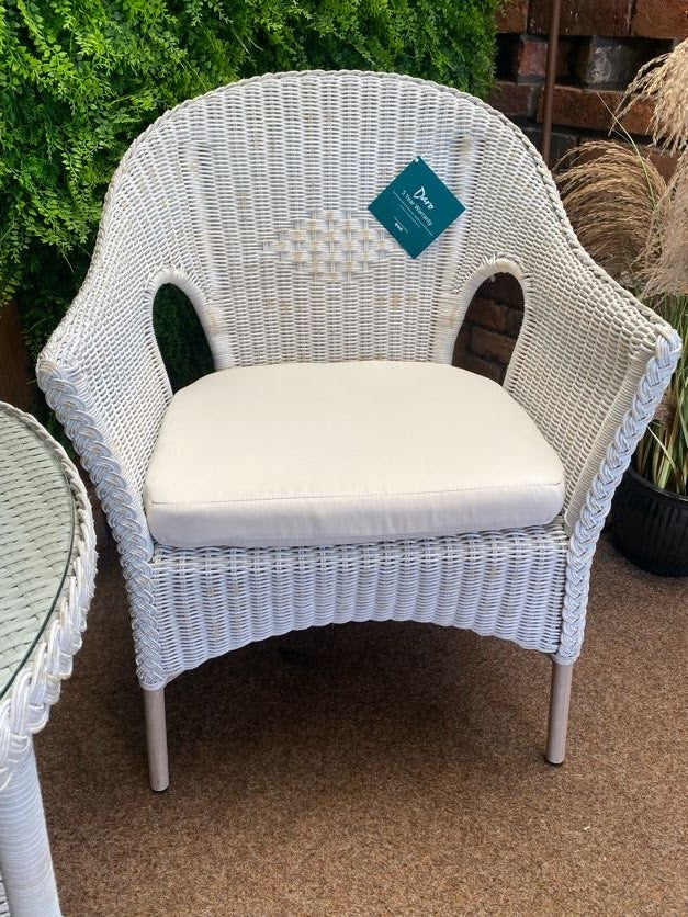 Cebu Bistro Set (Oakley Canvas Cushions) - By Daro