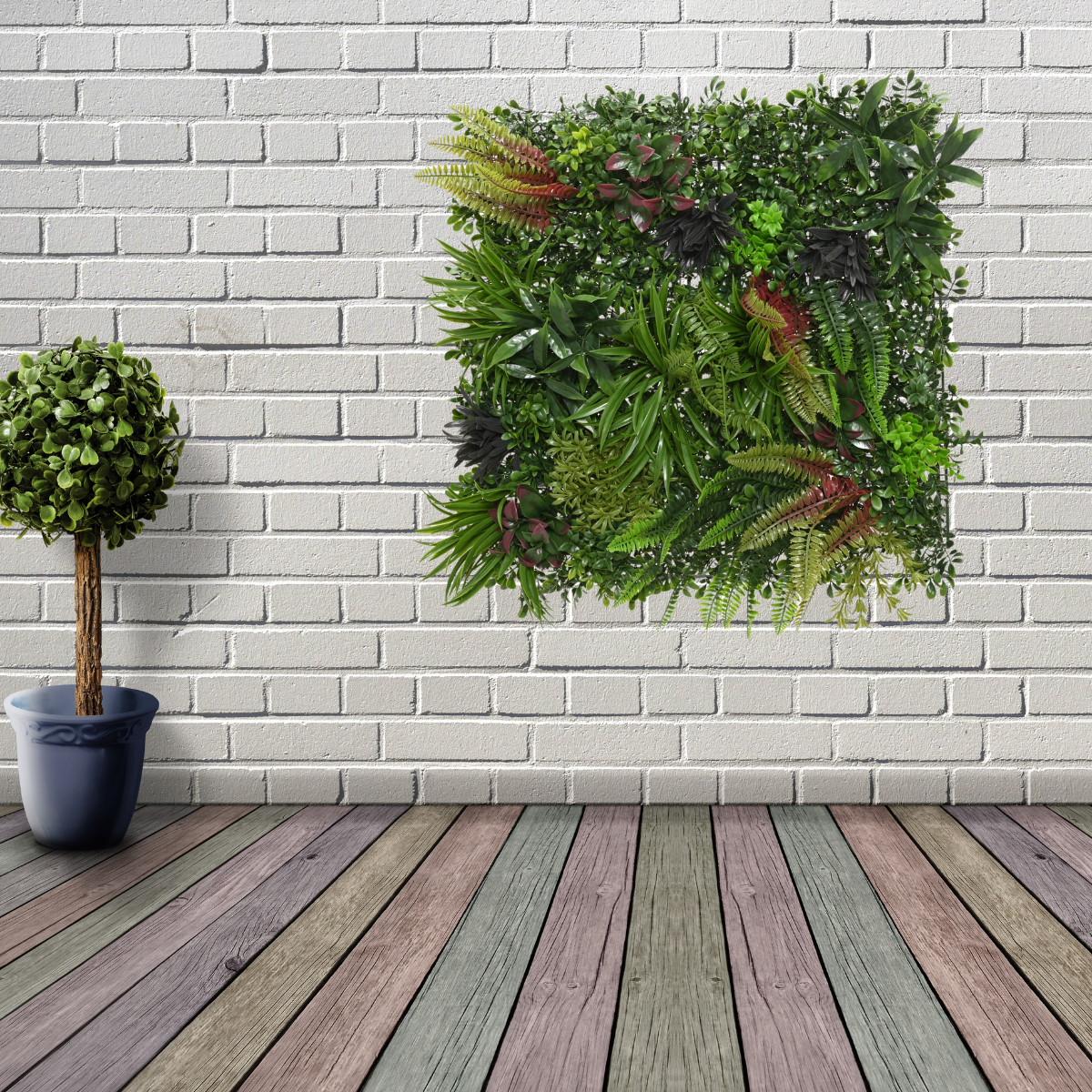 4 x Premium Outdoor Realistic Foliage Wall Panel | Jungle