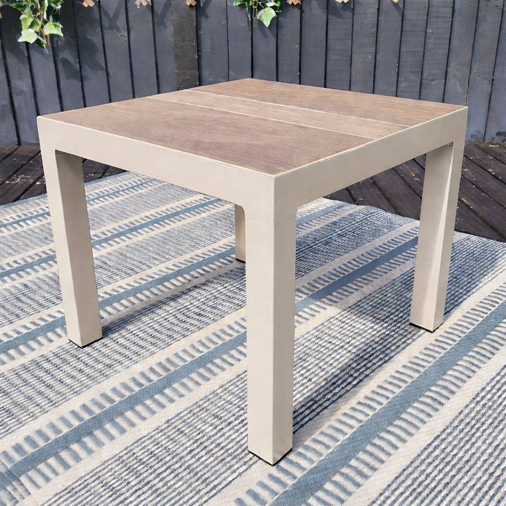 Triton/Kendal Side Table with Ceramic Top - Natural | Vila