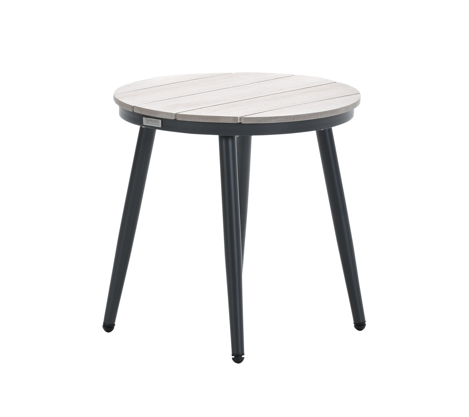 Margriet Outdoor Side Table - Vironwood Top | Garden Impressions
