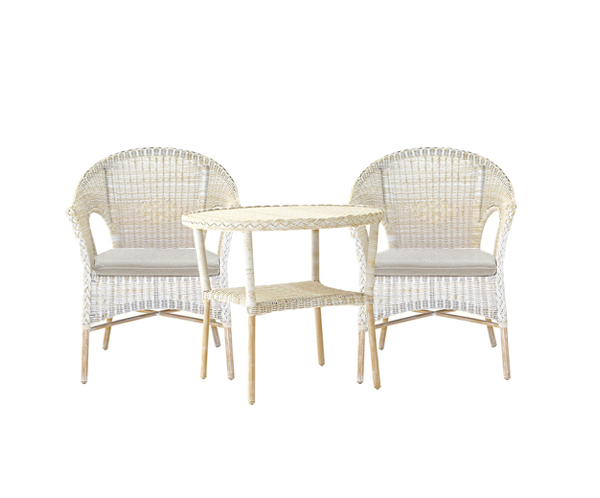 Cebu Bistro Set (Oakley Canvas Cushions) - By Daro