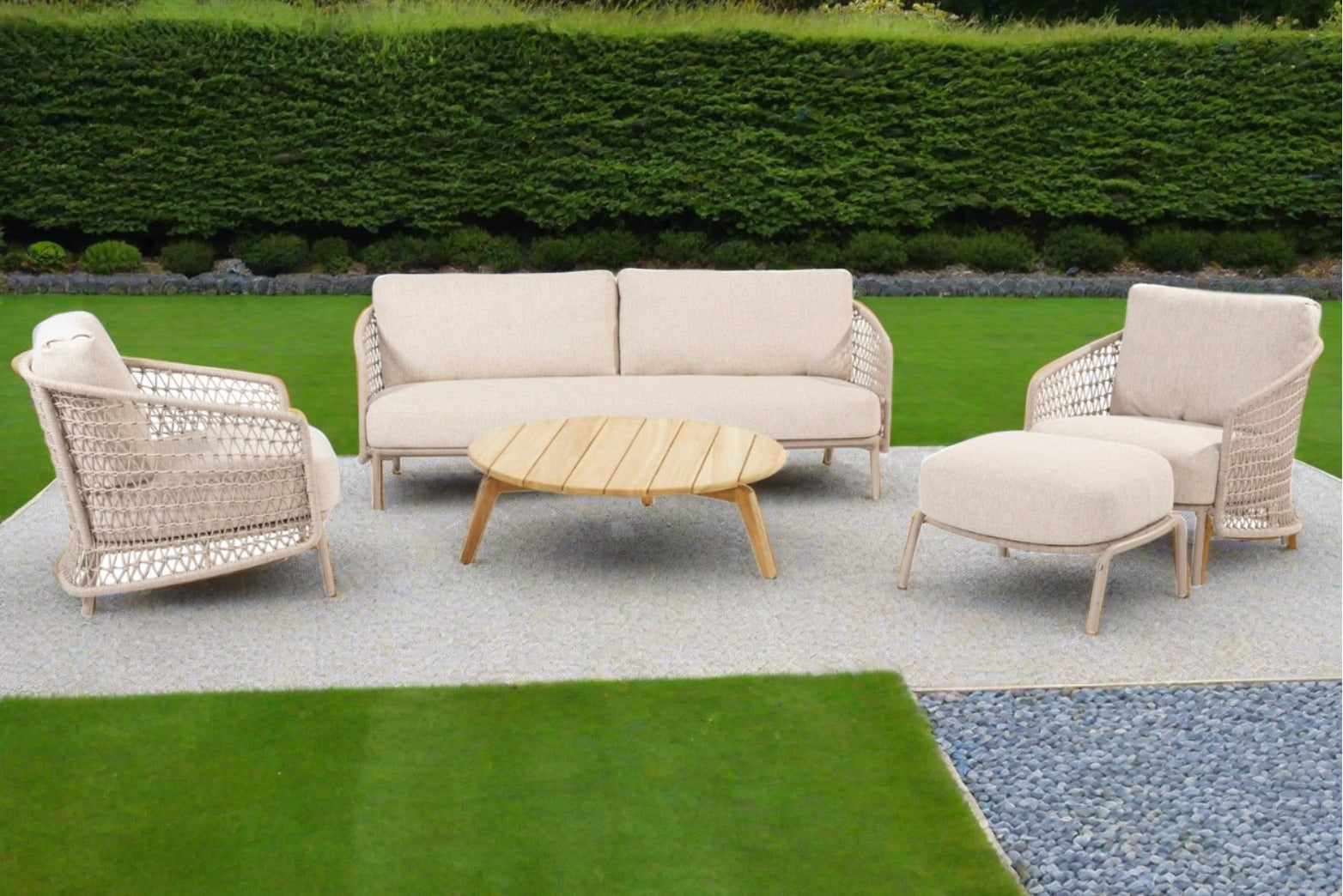 Puccini Outdoor Lounge Set by 4 Seasons Outdoor