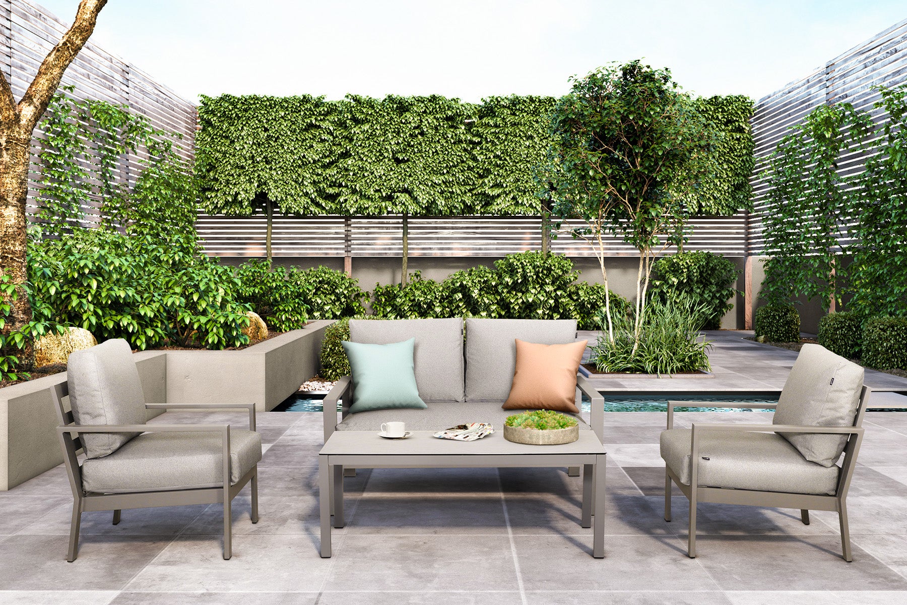 Rio Outdoor Compact Lounge Set | Hartman