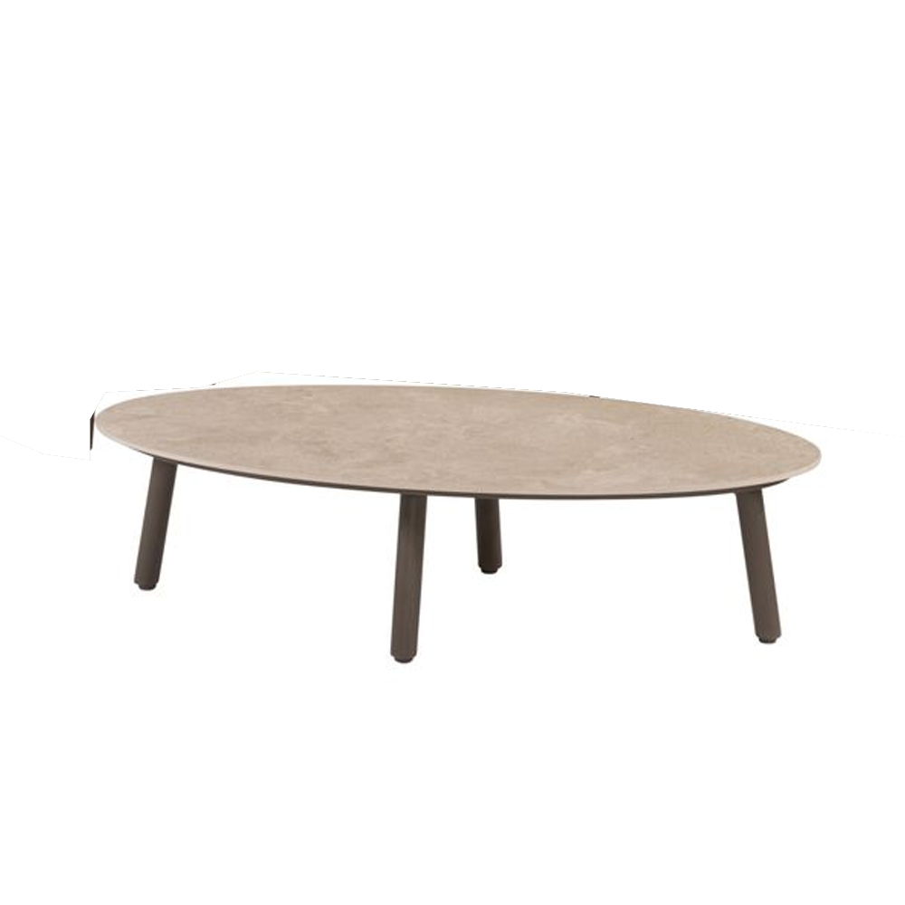 Florence Outdoor lounge set in Terre with ceramic coffee table | 4 Seasons Outdoor