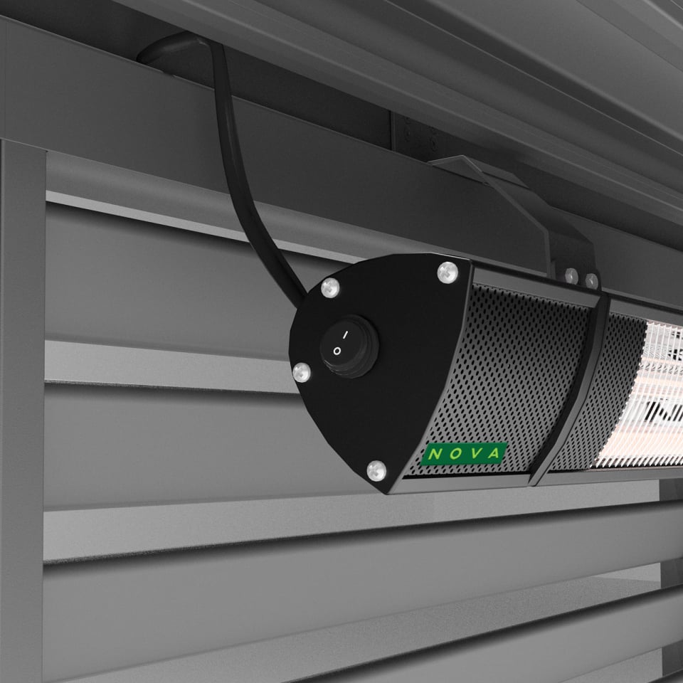 Pergola Mounted Electric Patio Heater | Nova