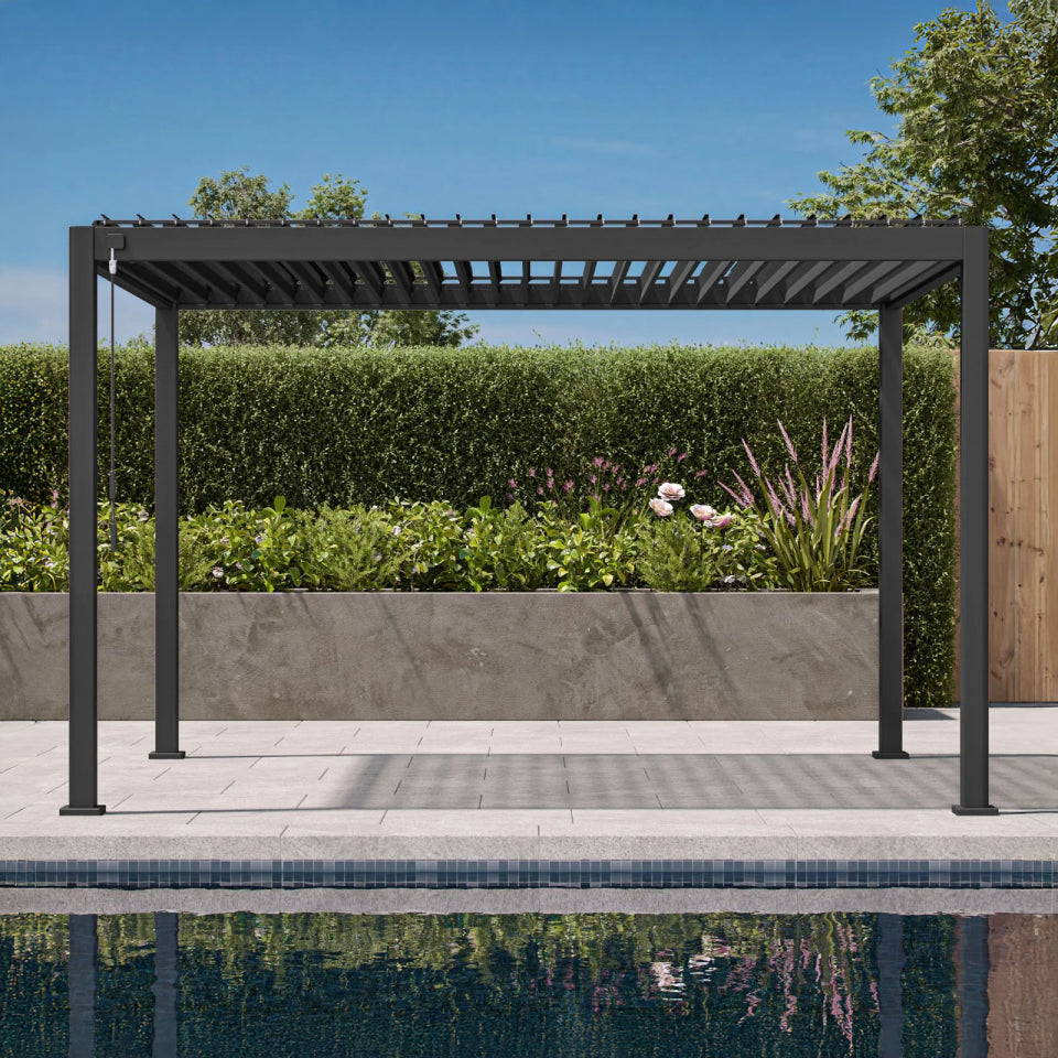 Titan Pergola, Strong Aluminium (Not Steel) - 3m x 2.4m | Nova