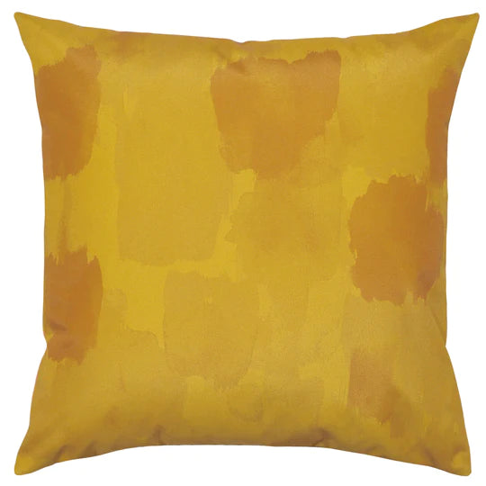 Watercolours Outdoor Scatter Cushion - Ochre