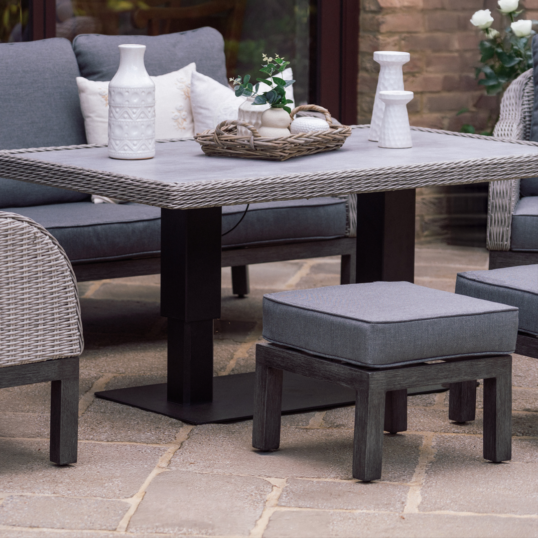 Coniston Corner Lounge Set in Grey | Vila