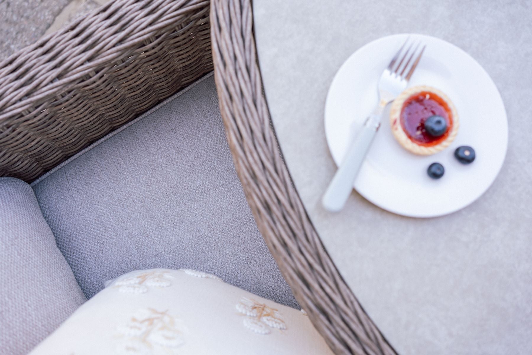 Coniston 4 Seat Dining Set in Natural | Vila