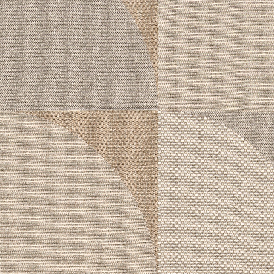 Art Deco Taupe Outdoor Rug - 120cm x 170cm | Garden Impressions