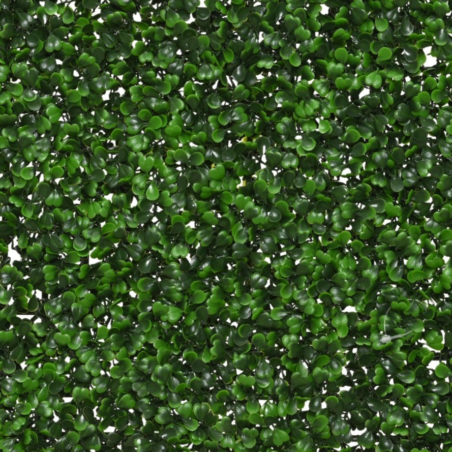 4 x Premium Outdoor Realistic Foliage Wall Panel | Boxwood