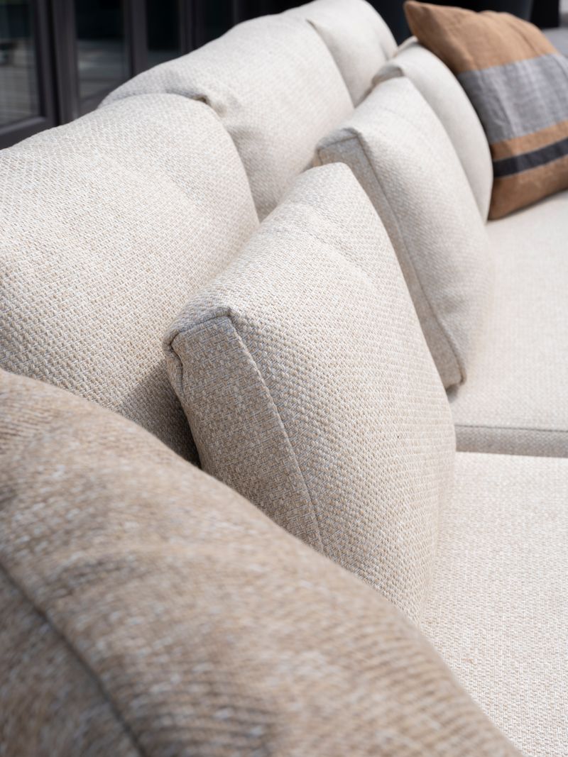 Metropolitan Outdoor Corner Sofa Set in Latte | 4 Seasons Outdoor