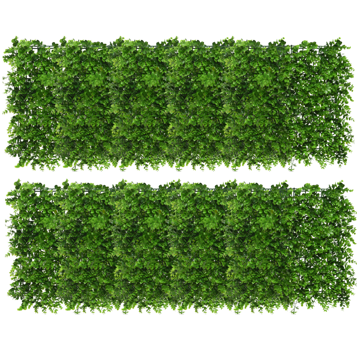 10 x Premium Outdoor Realistic Foliage Wall Panel | Eucalyptus