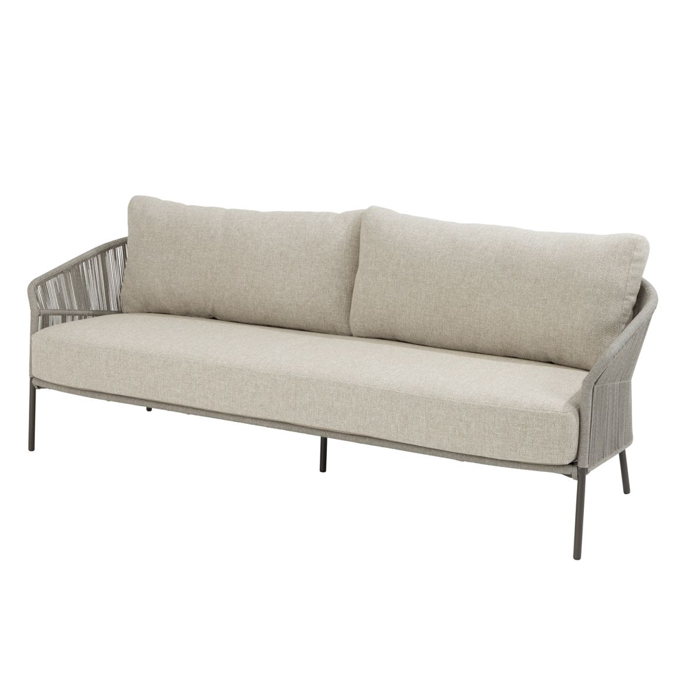 Florence Outdoor lounge set in Terre with ceramic coffee table | 4 Seasons Outdoor