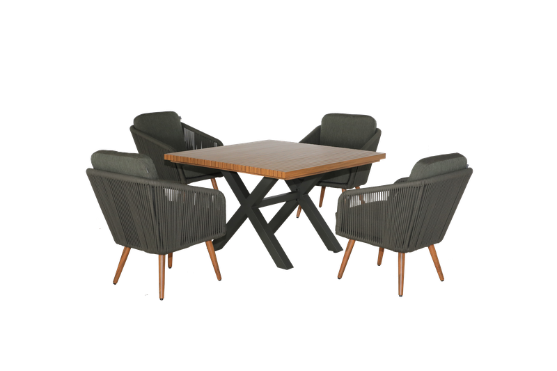 Eden Outdoor 4 Seat Dining Set | Hartman