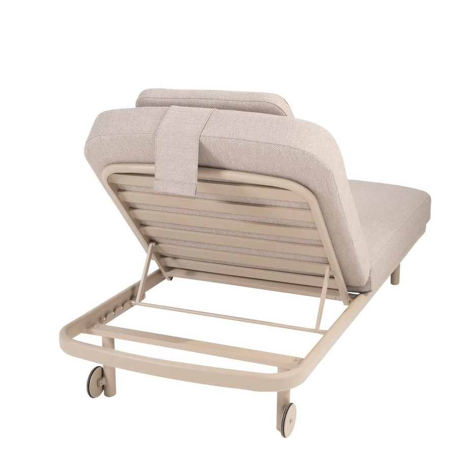 Milano Sunbed in Latte | 4 Seasons Outdoor
