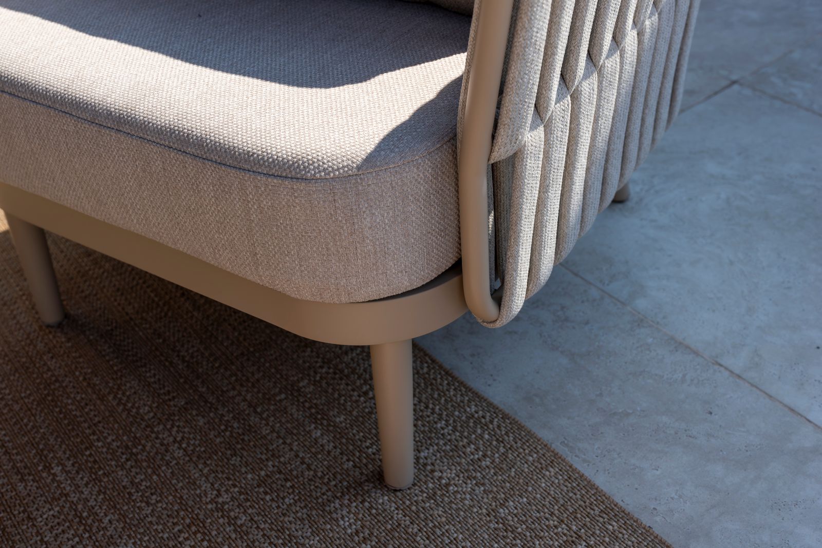 Eva Outdoor Lounge Set with Monroe Coffee Table | 4 Seasons Outdoor