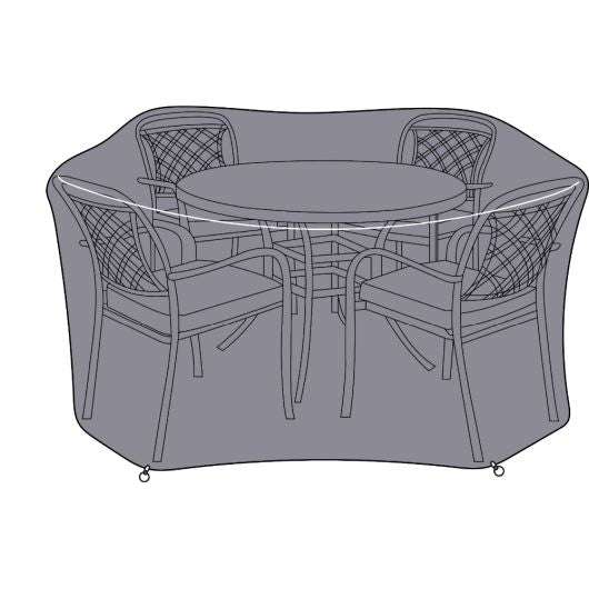 Outdoor Furniture Cover for Hartman | 4 Seat Round Dining Set