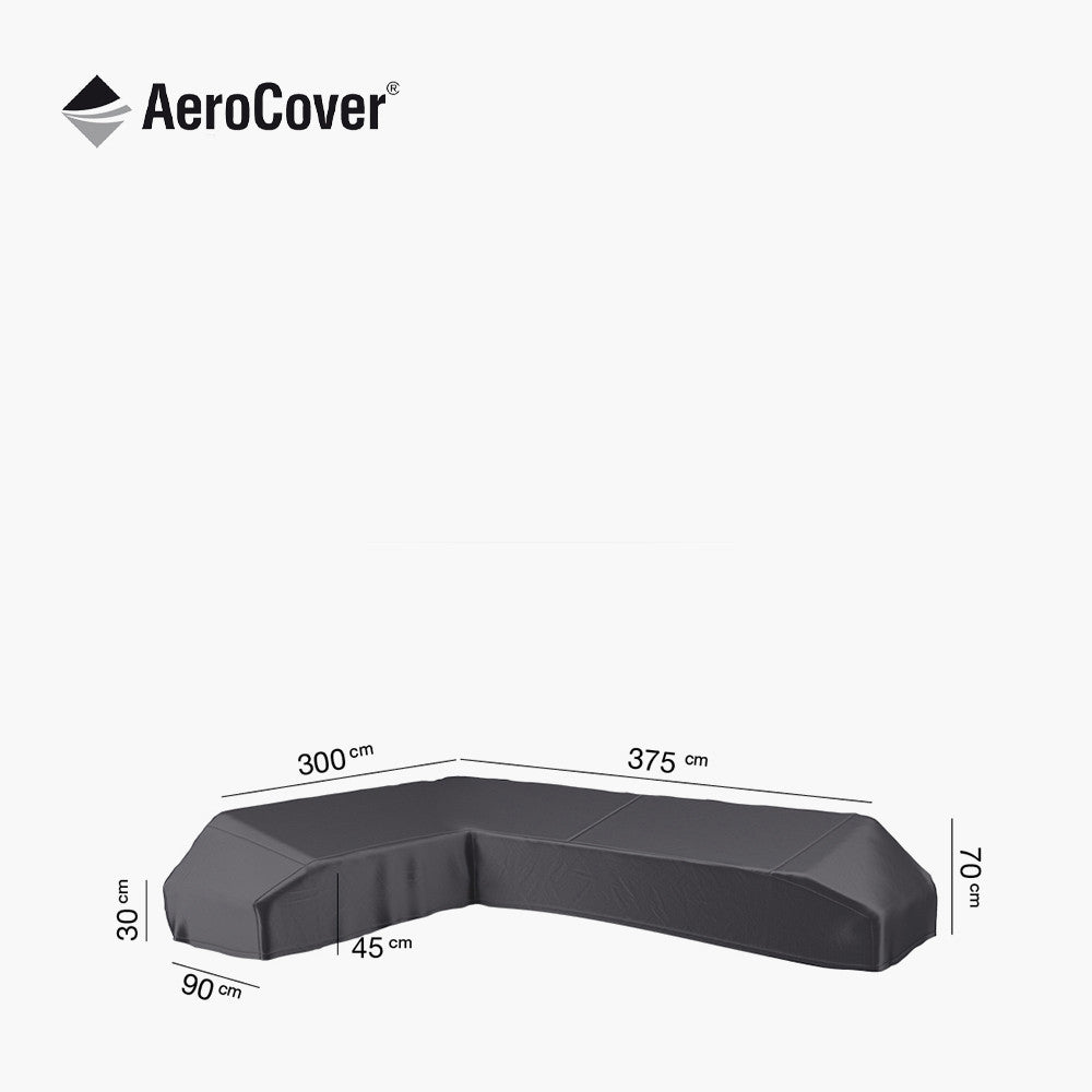 Outdoor Furniture Cover Aerocover | Right Hand Lounge Set L-Shape 300 x 375 x 70cm high