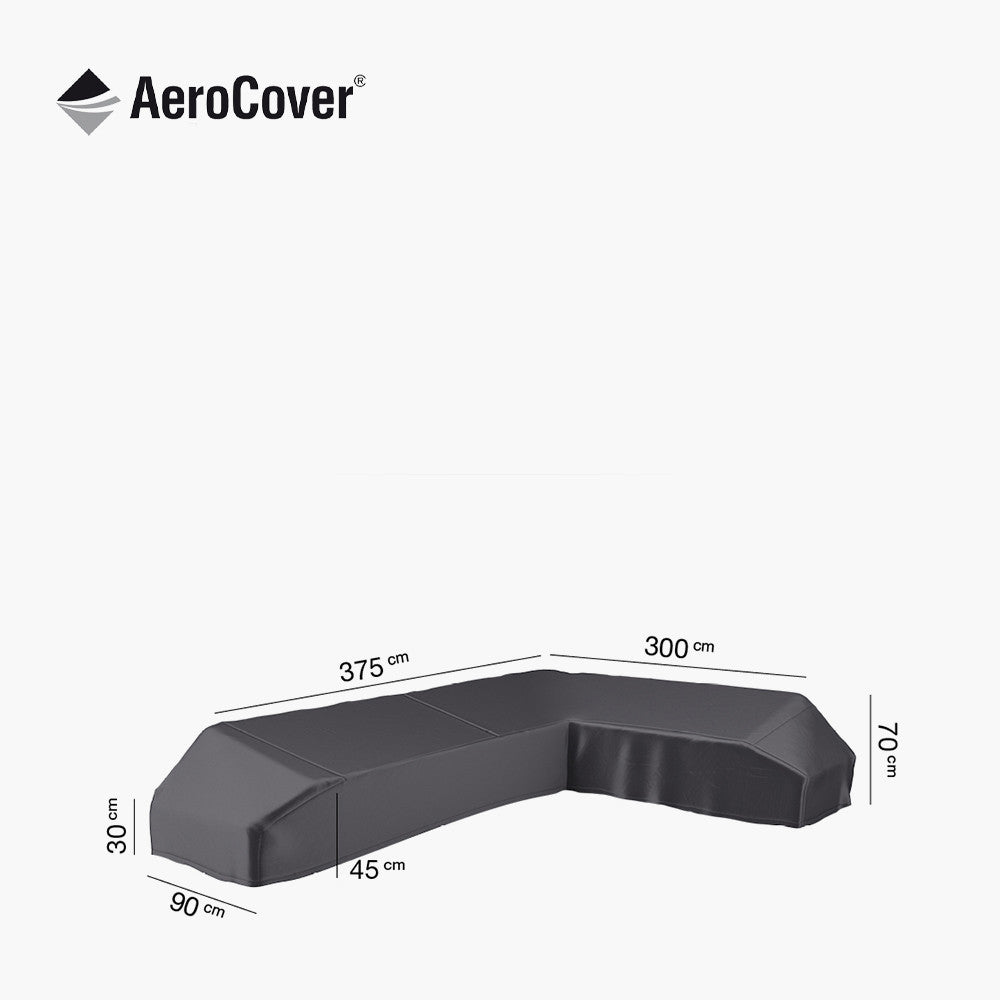 Outdoor Furniture Cover Aerocover | Left Hand Lounge Set L-Shape 300 x 375 x 70cm high