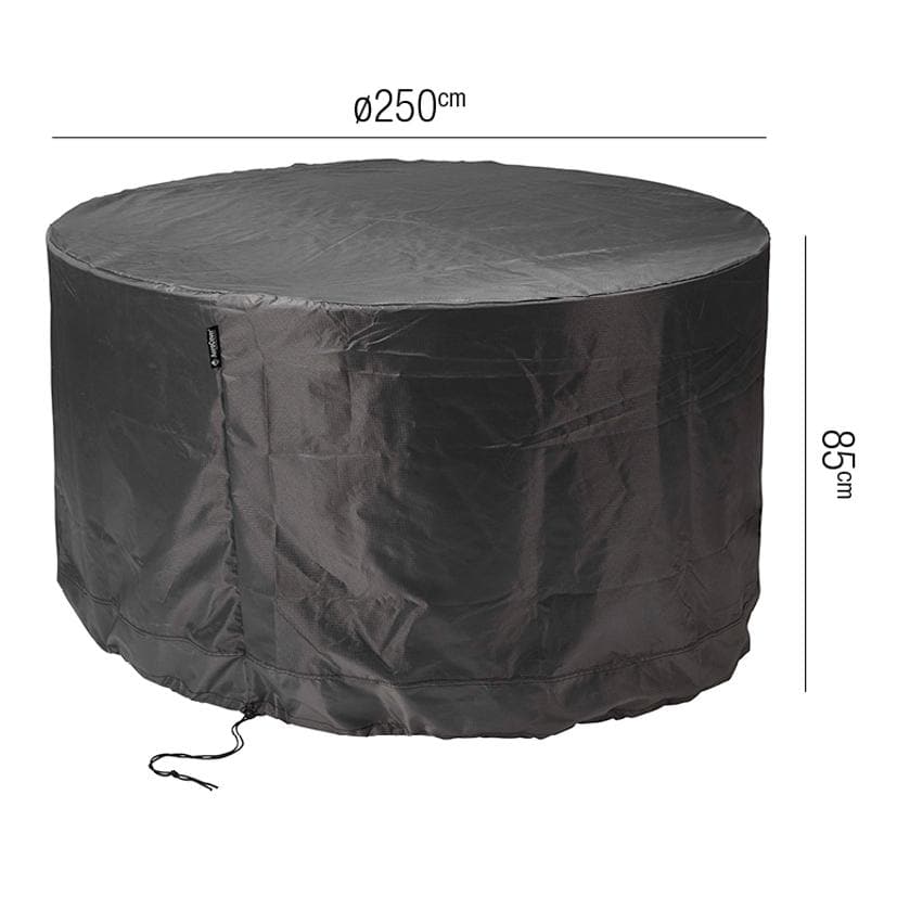 Outdoor Furniture Cover Aerocover | Round Garden Set 250 x 85cm high
