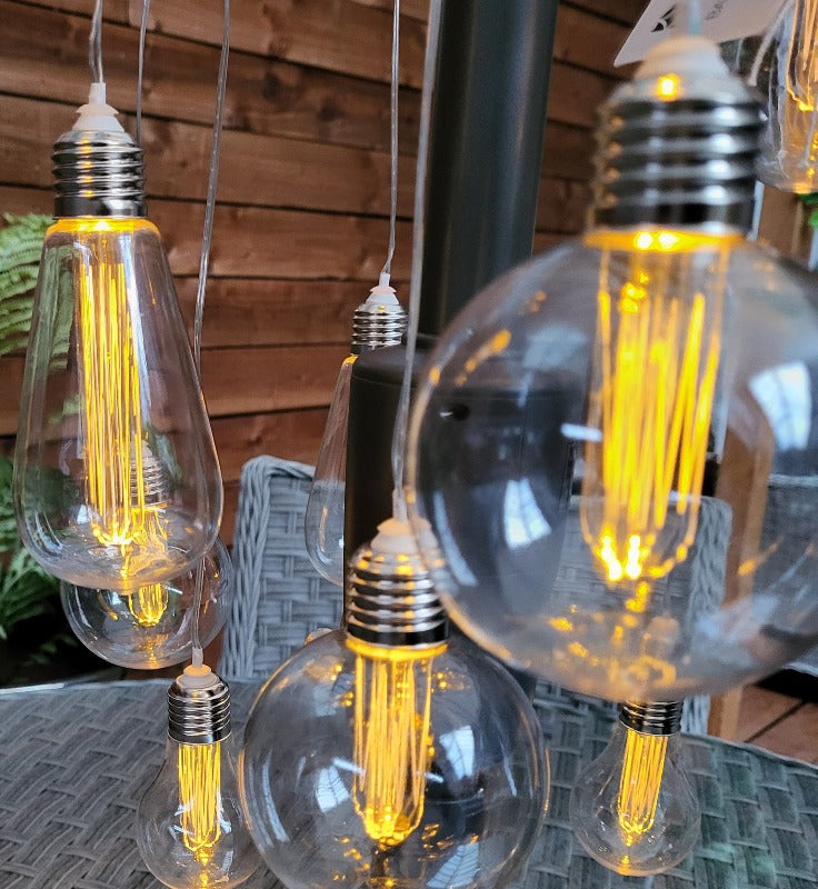 Battery Operated Bulb Chandelier Lights