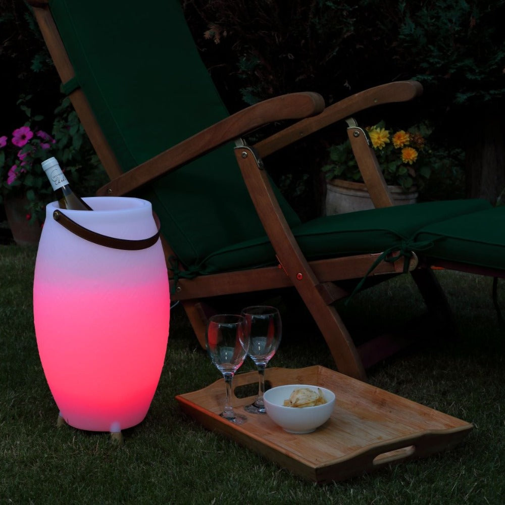 Noma | Colour Changing Outdoor Wine Cooler - Bluetooth Speaker