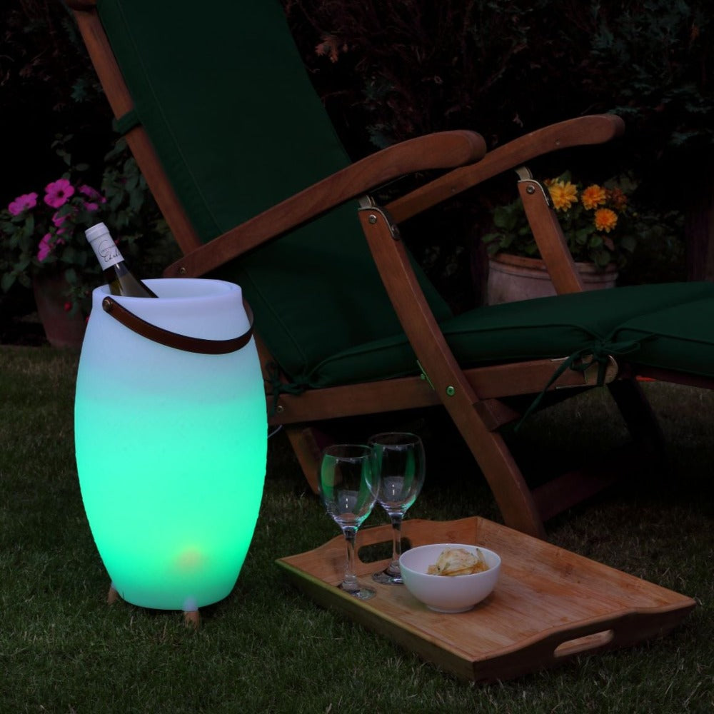 Noma | Colour Changing Outdoor Wine Cooler - Bluetooth Speaker