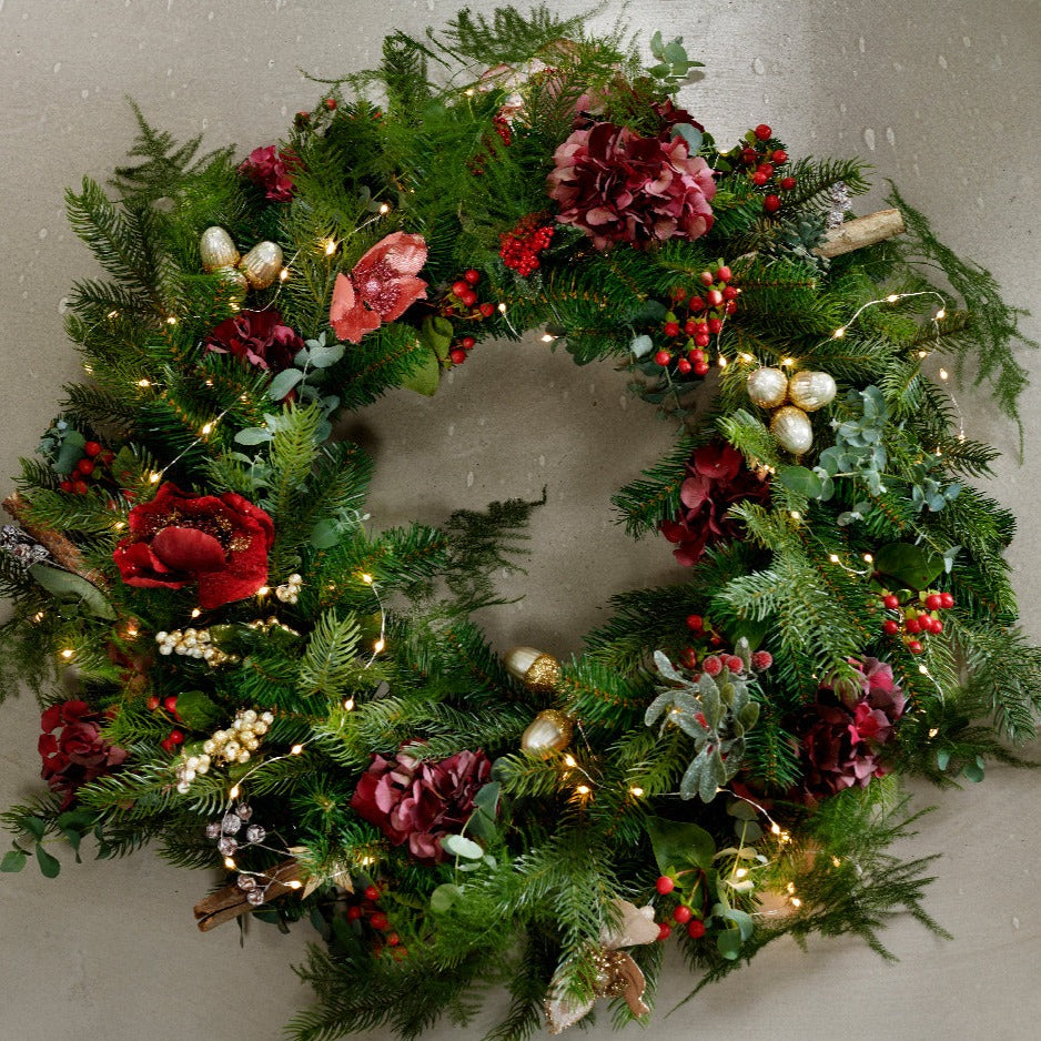 Christmas Wreath |  Grandis Wreath Indoor / Outdoor - 50cm