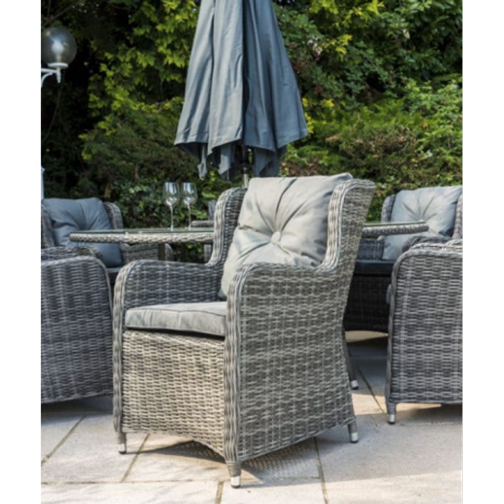 Outdoor Dining 8 Seat in Grey - Seville By Katie Blake