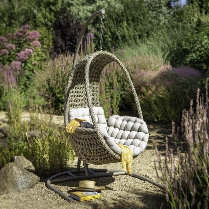 Single Egg Chair in Beech Weave - Heritage By Hartman