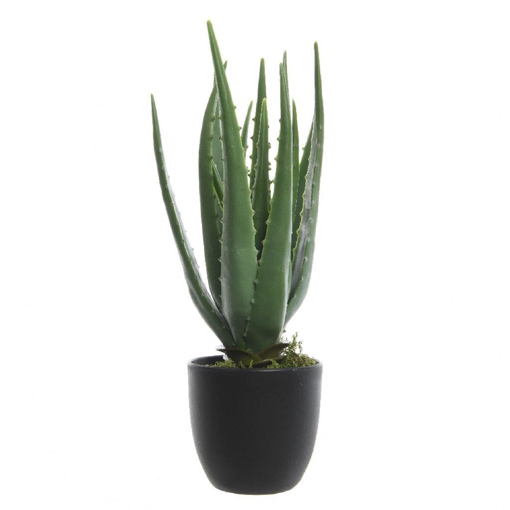 Artificial Aloe Vera Potted Plant